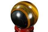 Polished Tiger's Eye Sphere - South Africa #116059-1